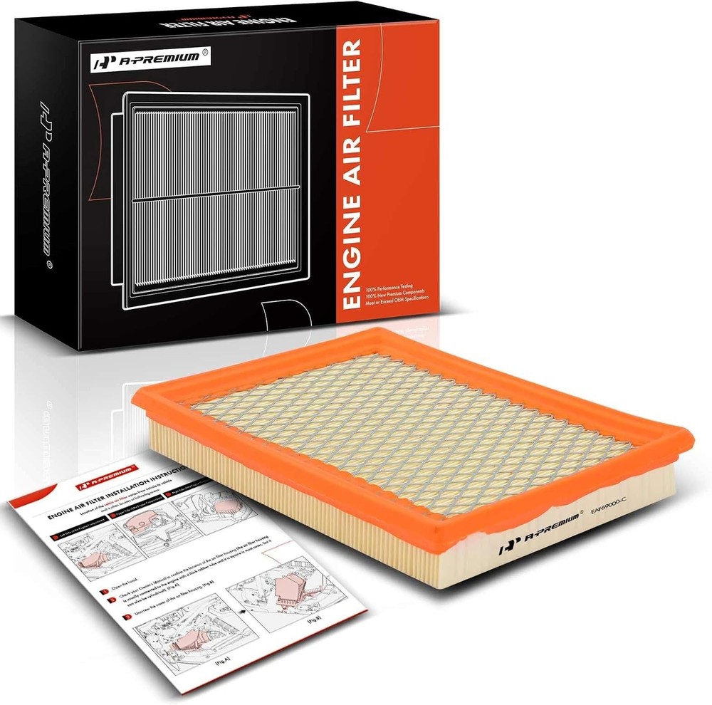 Engine Air Filter Compatible with Nissan & Infinit Models  Standard Air Filter