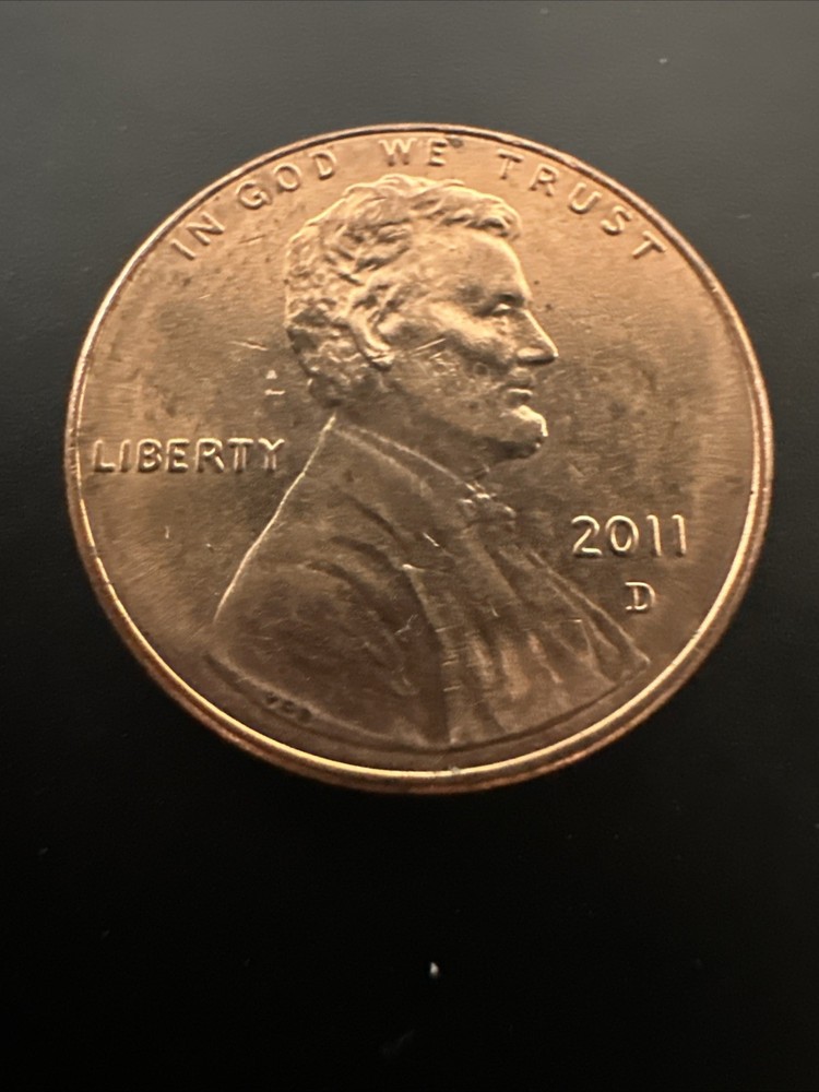 2011 D Lincoln Shield Cent, Circulated, AU+