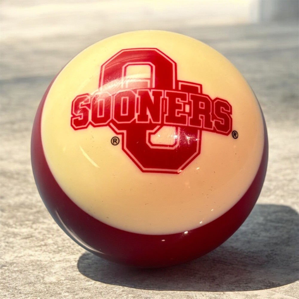 OU sooner Billiard Ball (each)