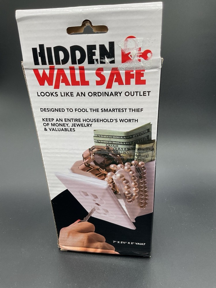 Hidden Wall Outlet Safe