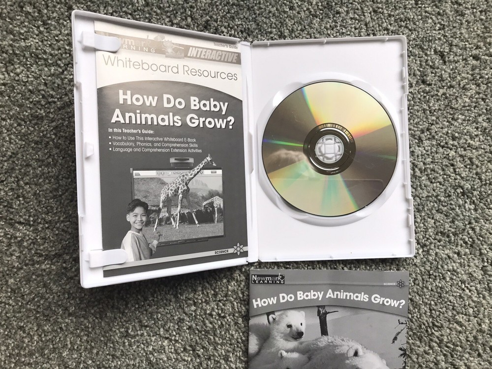 Newmark Interactive Whiteboard Resources Science Vol. 2 5 CD-ROM Set VG Cond