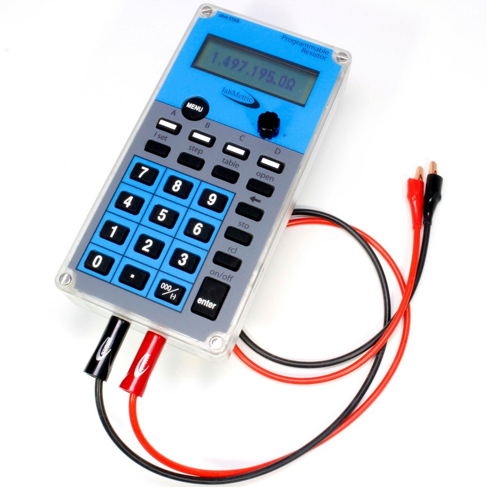 OhmStar -SMART Resistance Substitution Box, Programmable Ohm Source, MADE in USA