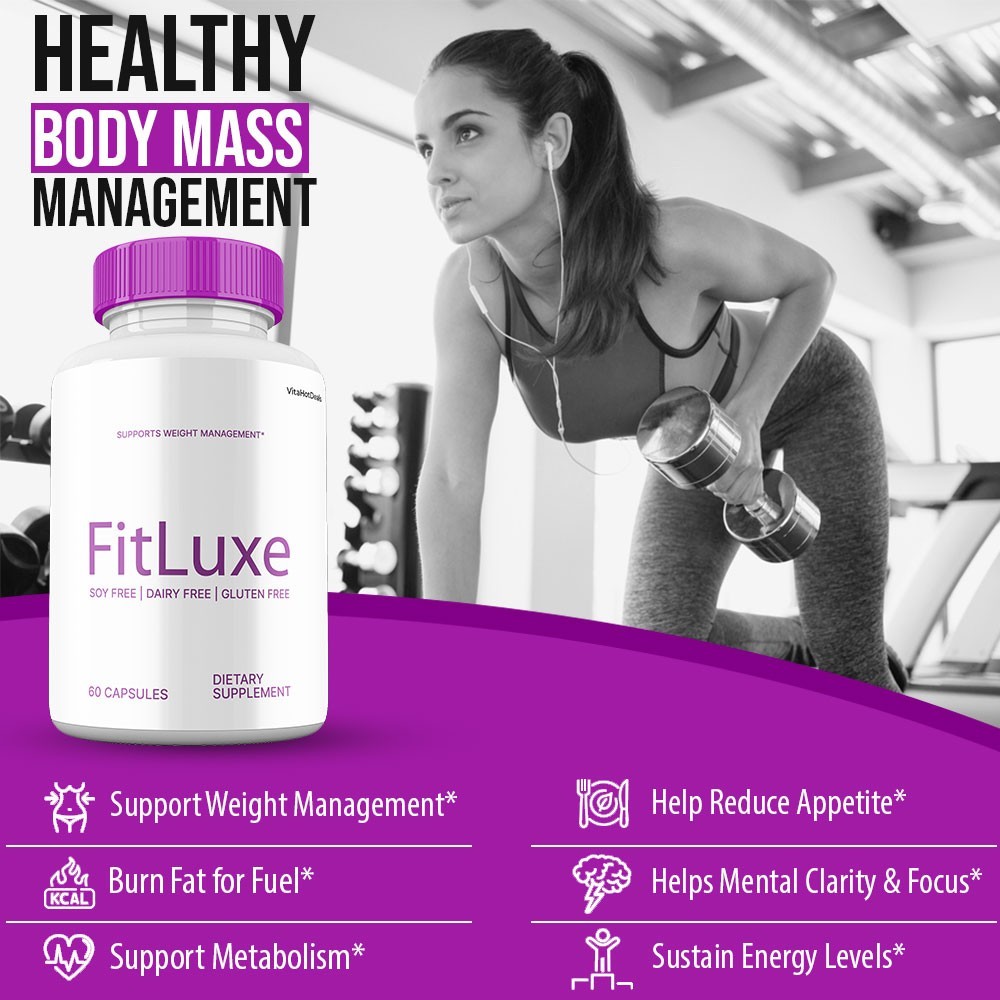 FitLuxe Capsules, Max Strength, FitLuxe Pills Supplement (3 Pack)