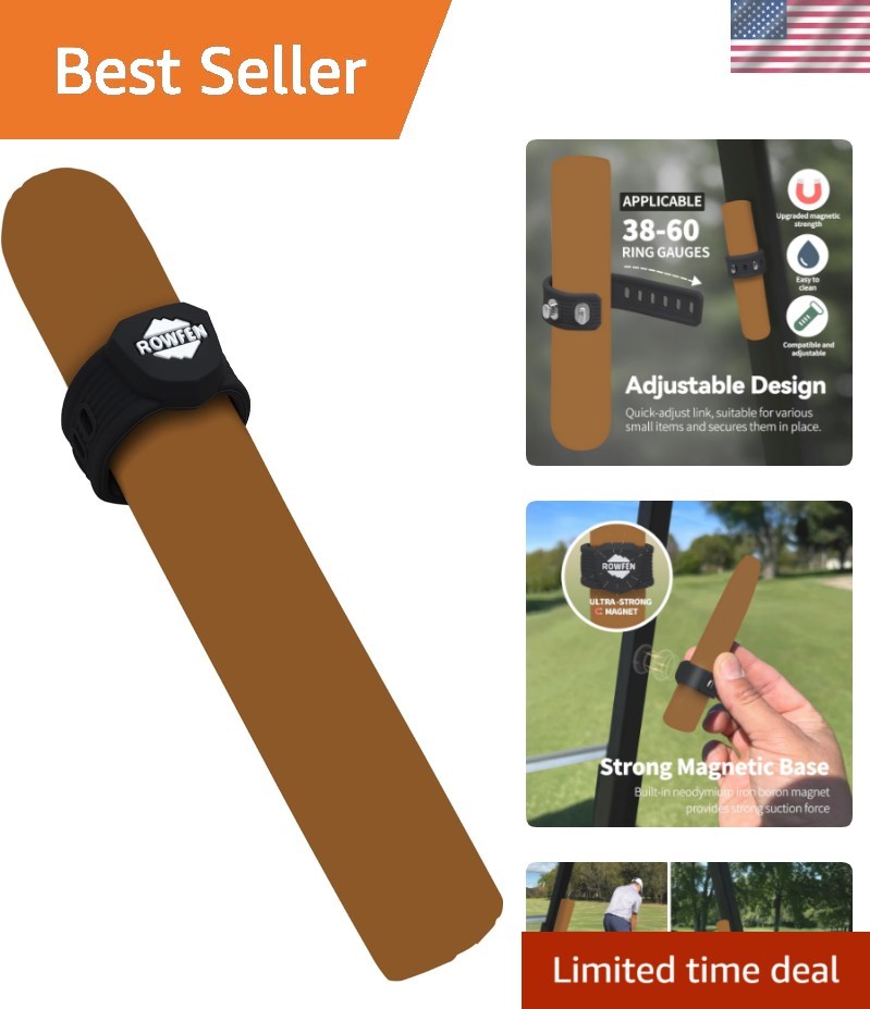 Adjustable Magnetic Holder for Golf Carts - Secure Your Essentials Anytime