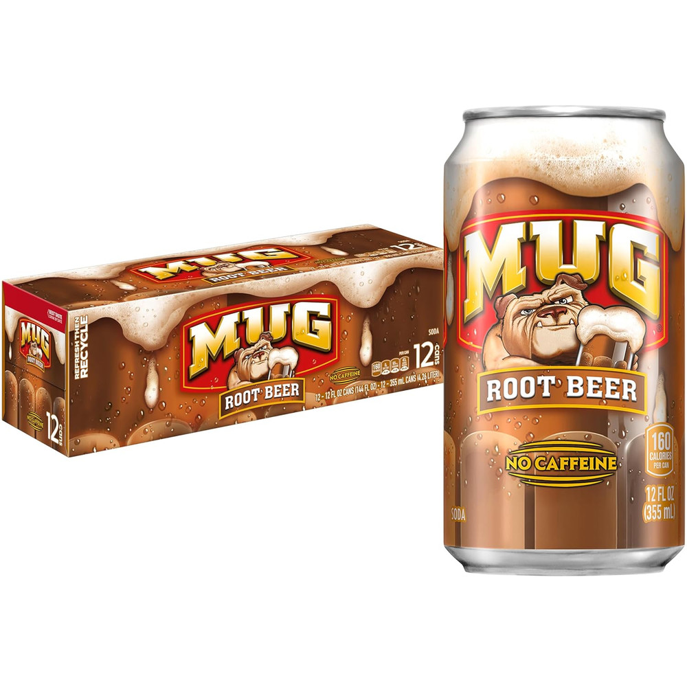 Root Beer, 12 Fl Oz Cans (Pack of 12)