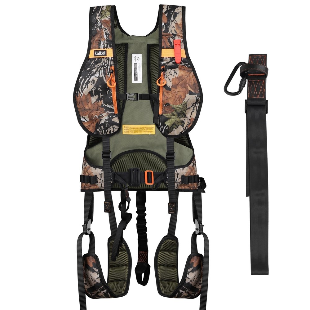 Kalkal Tree Stand Harness, Hunter Safety System Harness for Tree Stand, Light...