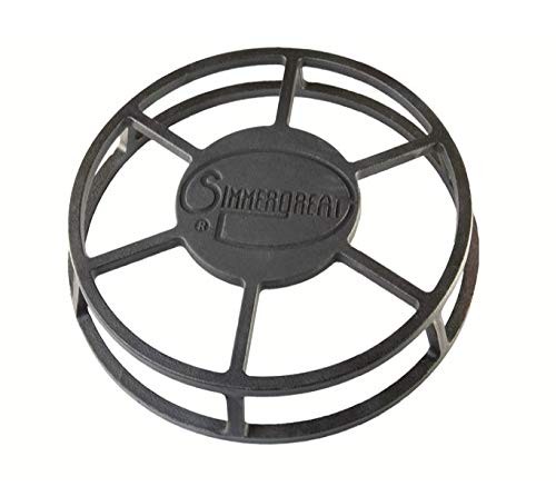 SIMMERGREAT - CAST IRON COOKWARE, STOVE TOP HEAT DIFFUSER, TEMPERATURE CONTRO...