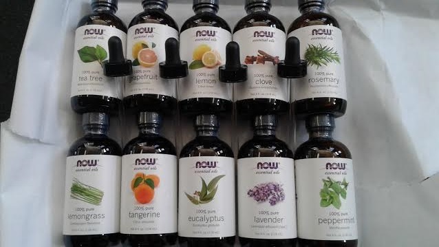 NOW Peppermint 4oz. Essential Oil + Dropper For DIffusers & Burners