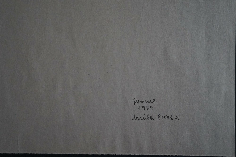 U. Berta (20th) "Gnome" Signed