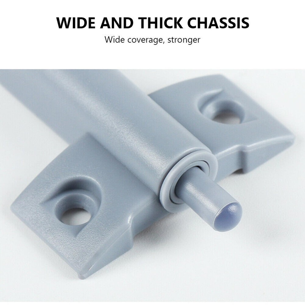 10Pcs ABS Cabinet Door Stop Damper Kitchen Drawer Quiet Close Soft Buffer Damper