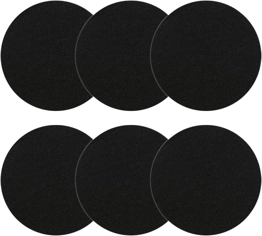 Kitchen Compost Bin Charcoal Filter 7.25 Inch Diameter Extra Thicker & Bigger...