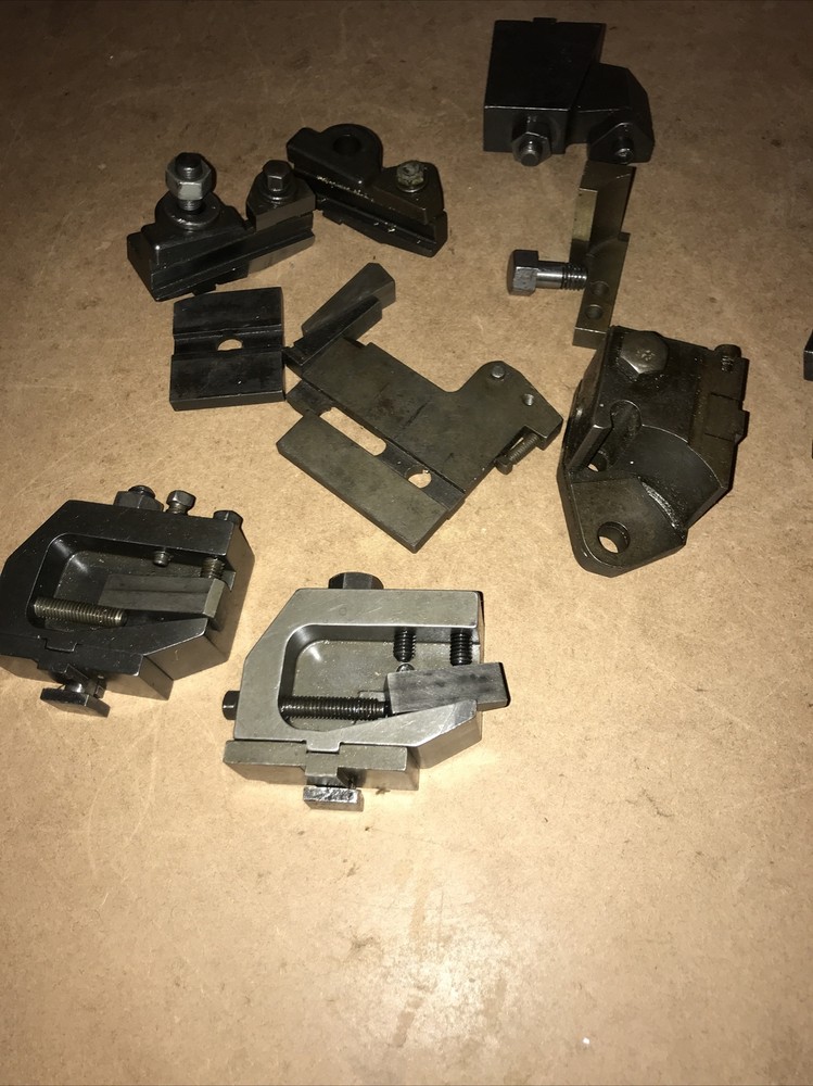 OG TOOL HOLDERS AND CROSS SLIDES LOT
