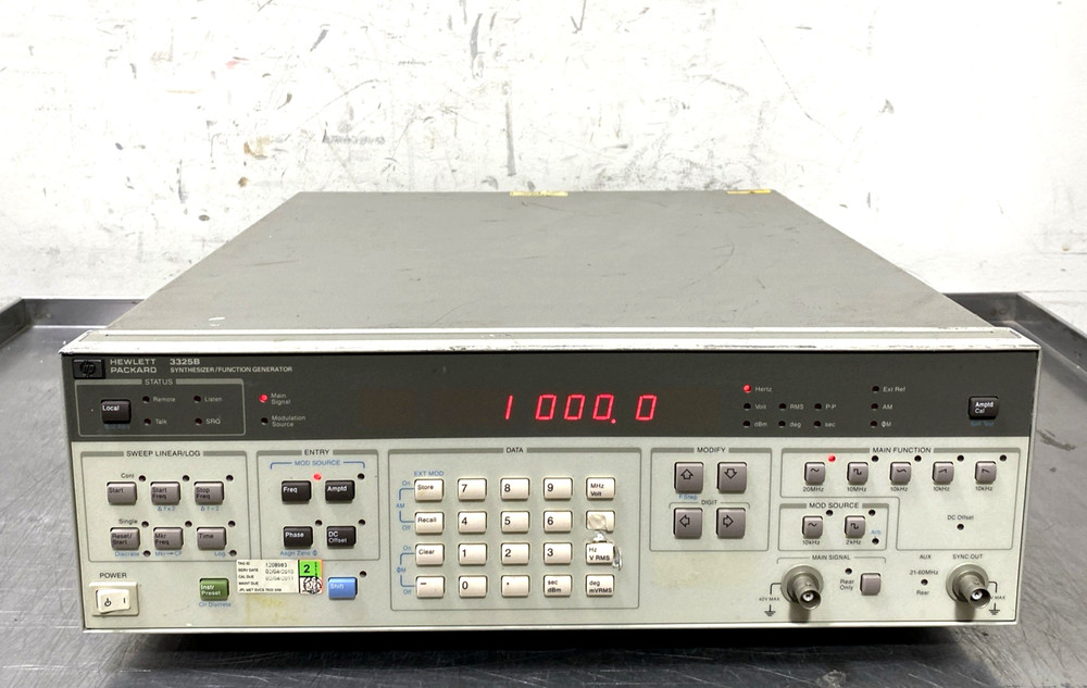 HP 3325B HP Synthesizer Function Generator