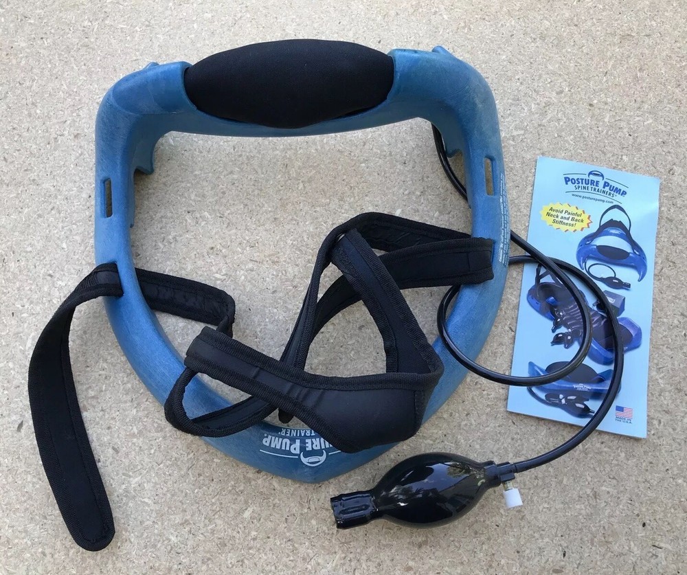 Posture Pump Neck Cervical Disc Hydrator Exerciser Model Professional