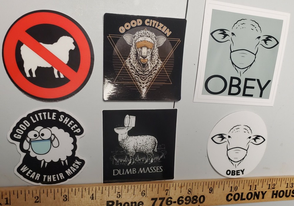 NPC Stickers 2 PACK LOT