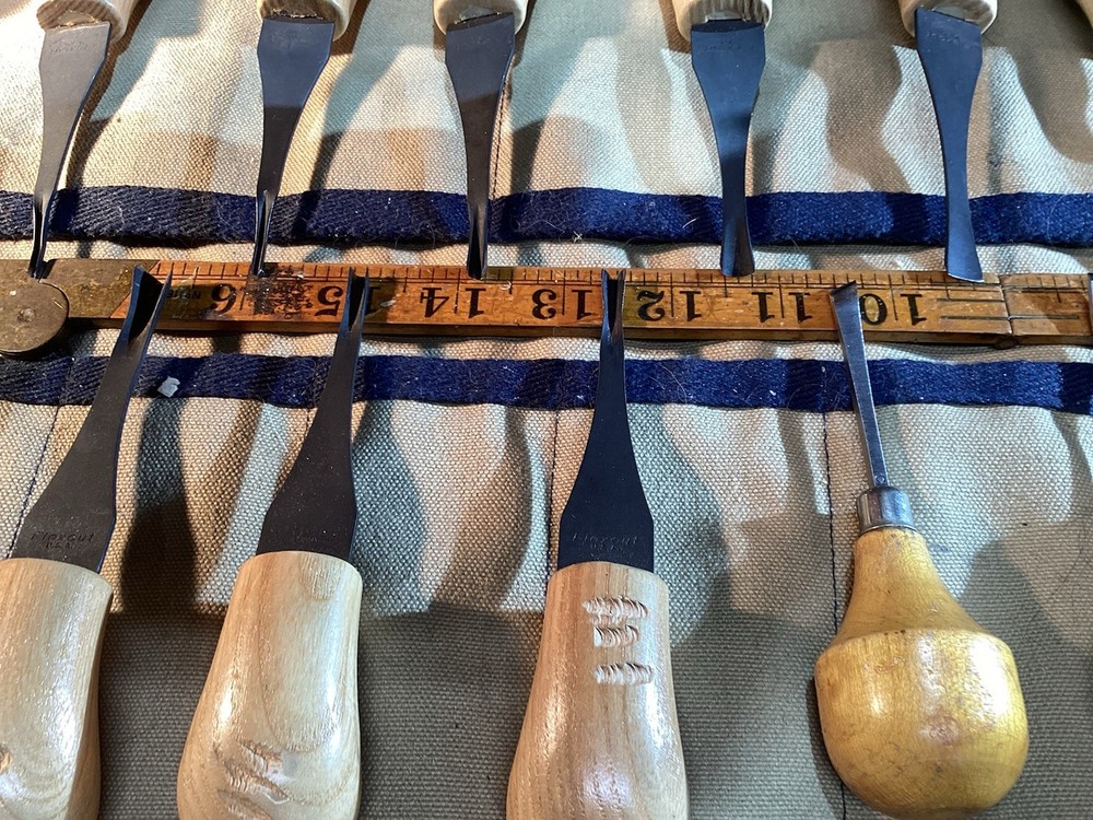 Large group flexcut & misc wood carving tool set Gunsmith