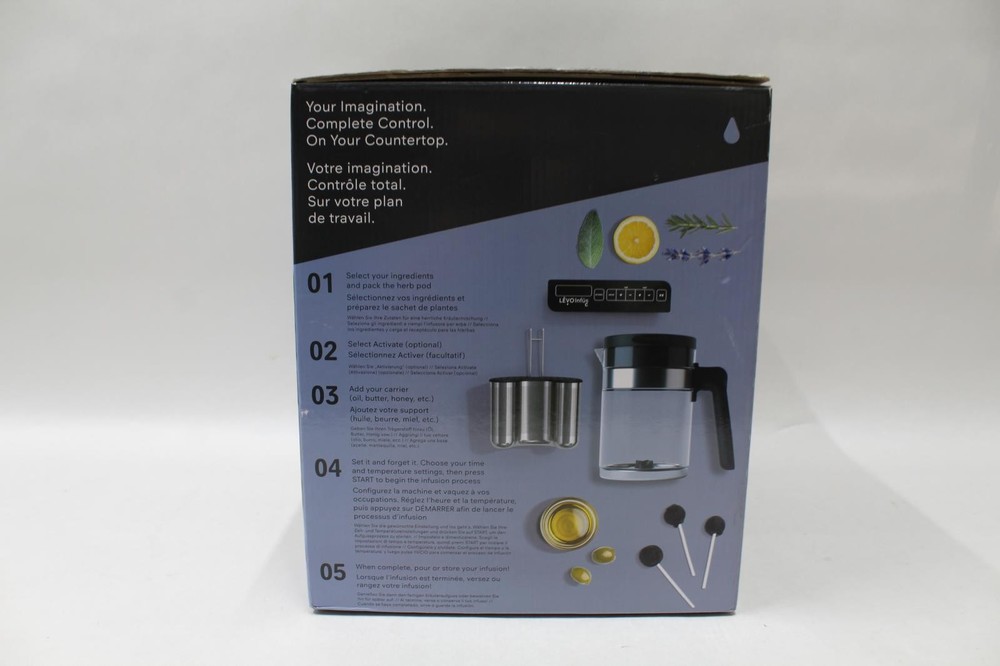 LEVO C Premium Herbal Infusion Machine, Black