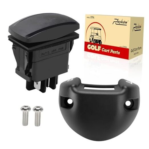 48V Golf Cart Forward and Reverse Switch with Housing Assembly Replacement
