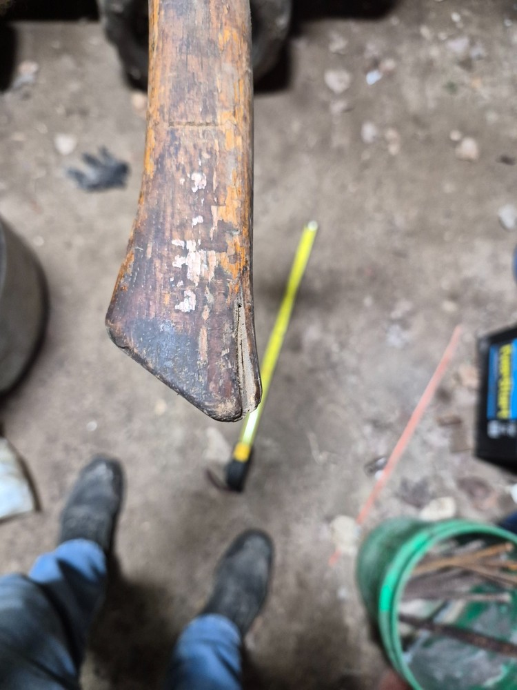 Firemans Small Size Axe Hatchet Unmarked 19" Long