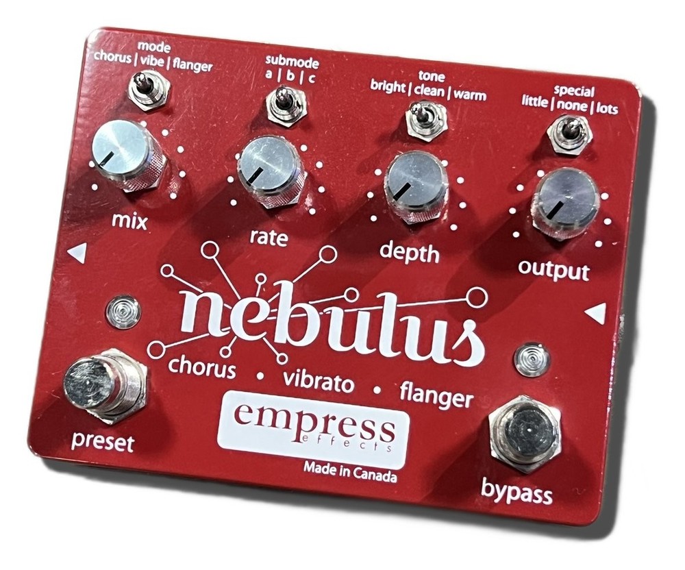 Empress Effects nebulus Chorus Pedal 8913 Tested & Works