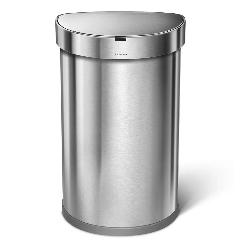 simplehuman Touch-Free Trash Can 45L Motion Sensor Kitchen Touchless Garbage