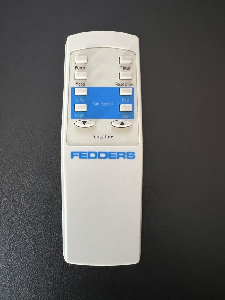 Fedders  air conditioner remote