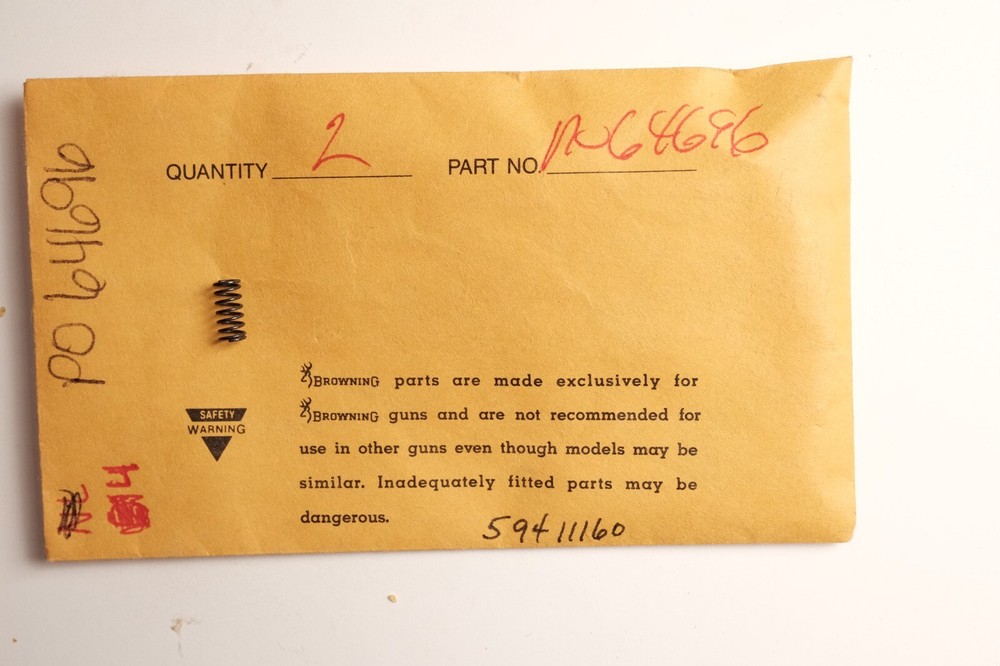 Browning BL22 Trigger Sear Spring 64696