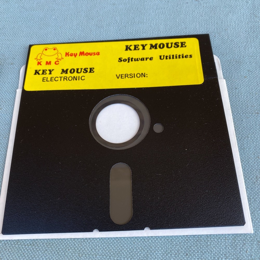 Key Mouse Procorp Utilities Drivers Software Disk 5.25” Floppy Vintage PC Comput