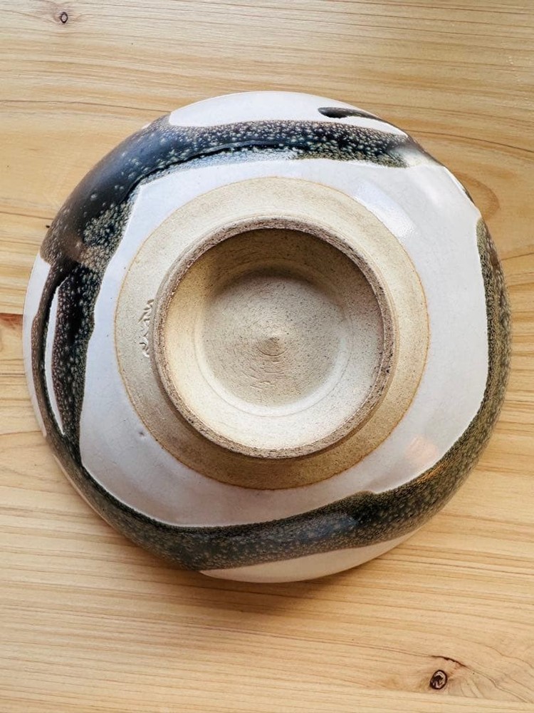 Tea Utensils Wave pattern ceramic