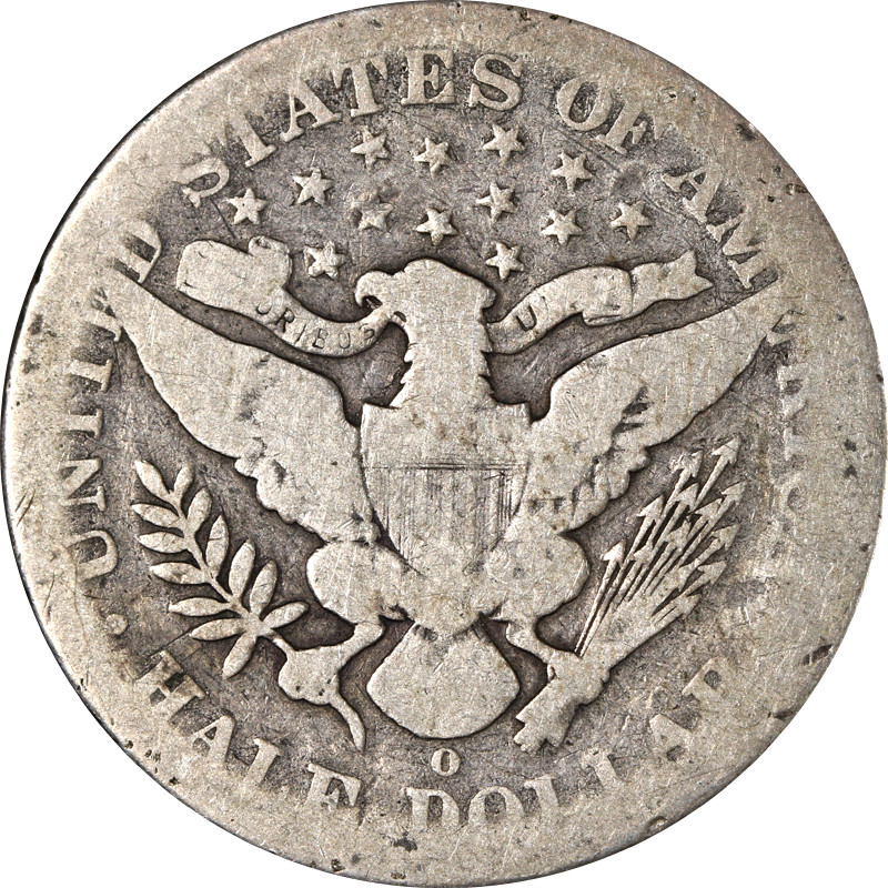 1897-O Barber Half Dollar