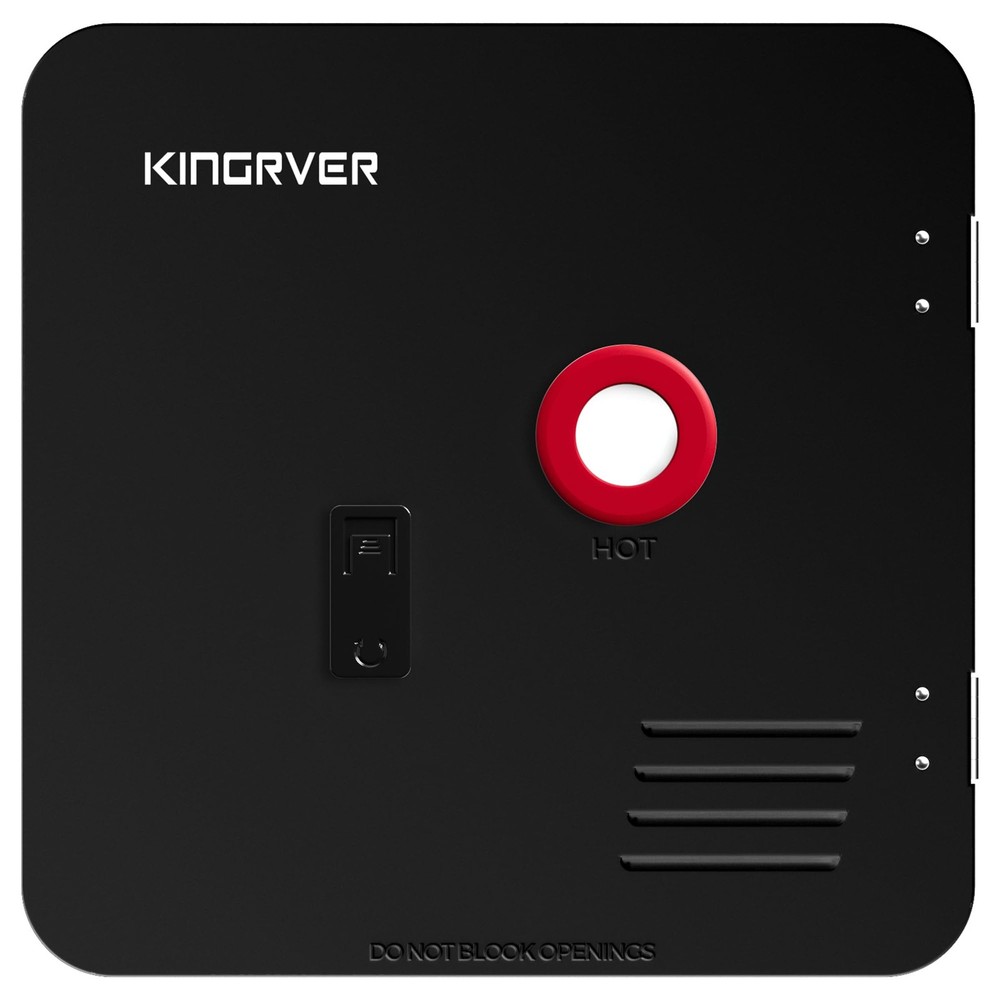 KINGRVER 18 x 18 Inches Black Door kit - This Only for 18"x18"