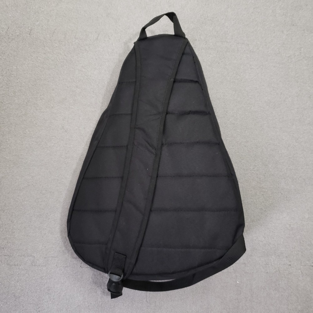 US Army Sling 1 Strap Black Backpack Bag Over Shoulder