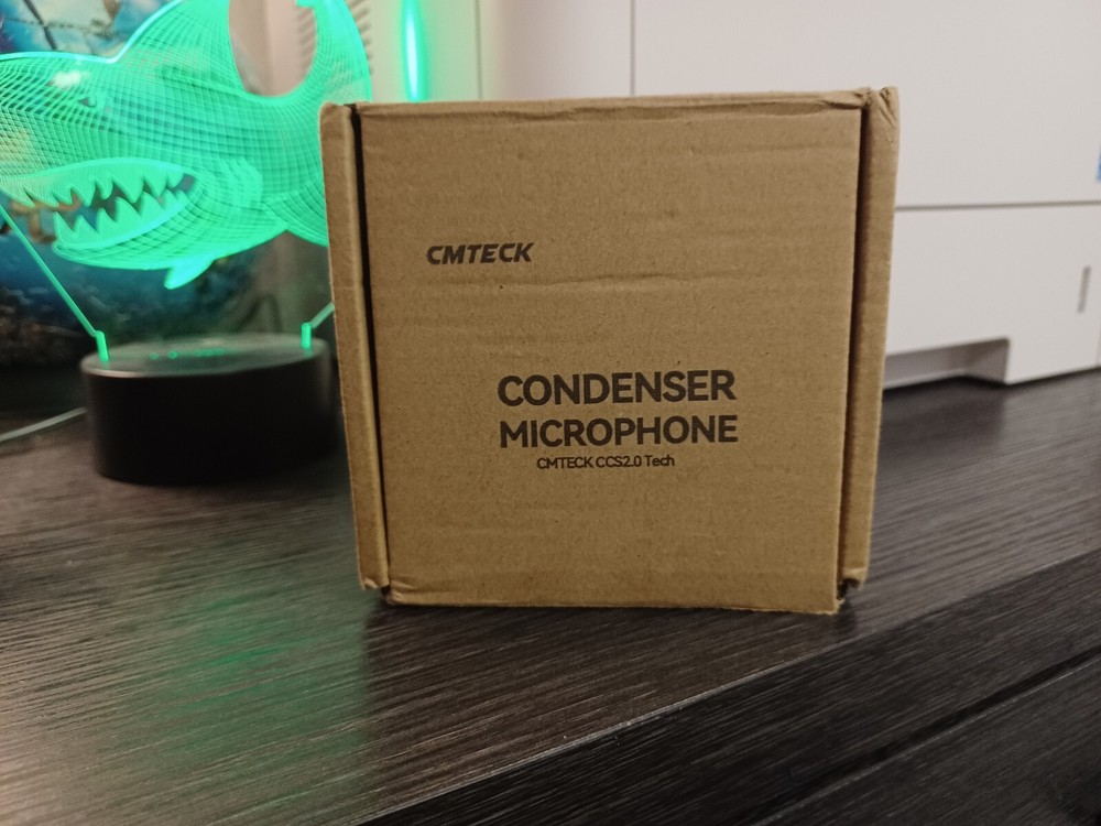 Black CMTECK CCS2.0 USB Condenser Microphone