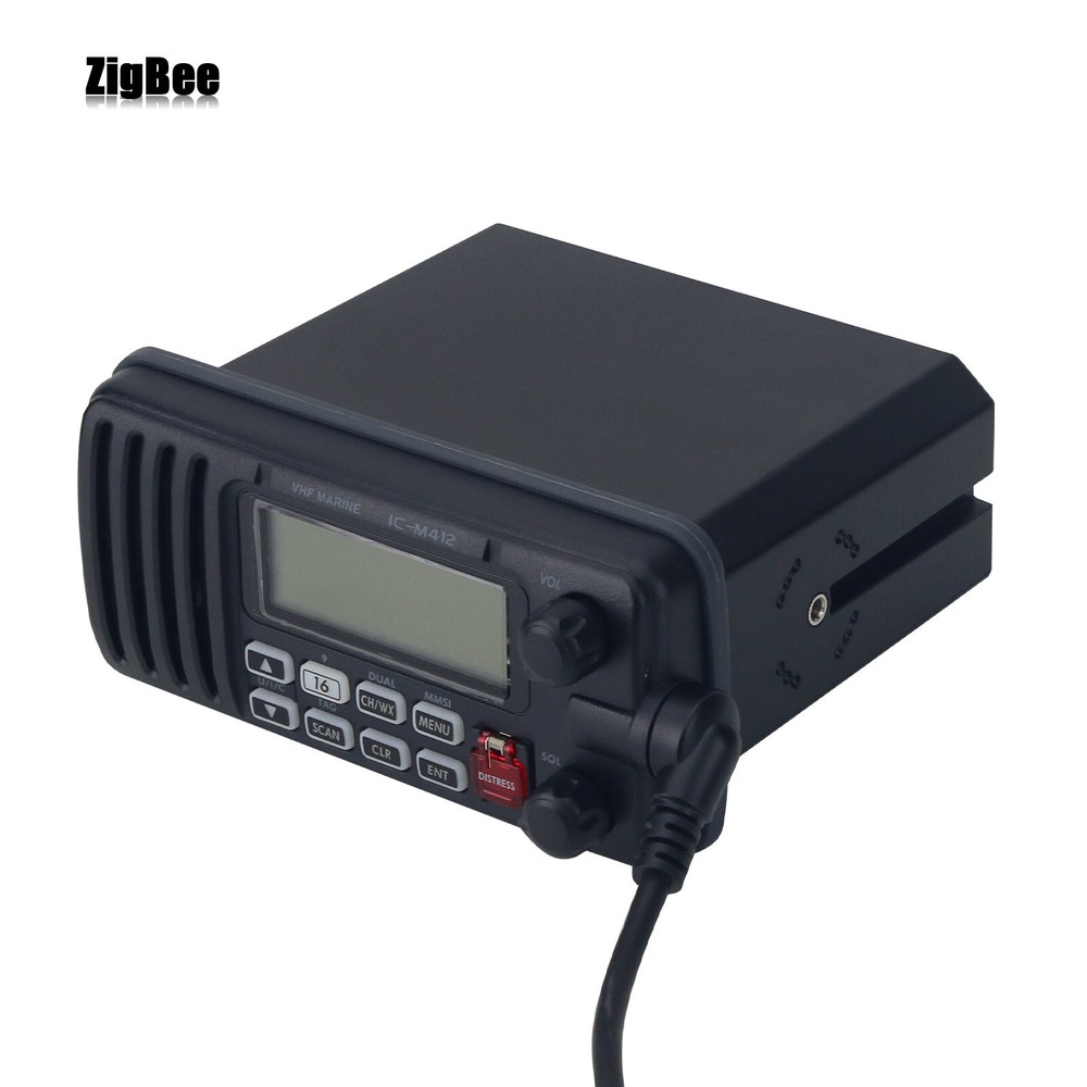 IC-M412 25W Fixed Mount VHF Marine Transceiver with Handheld Microphone
