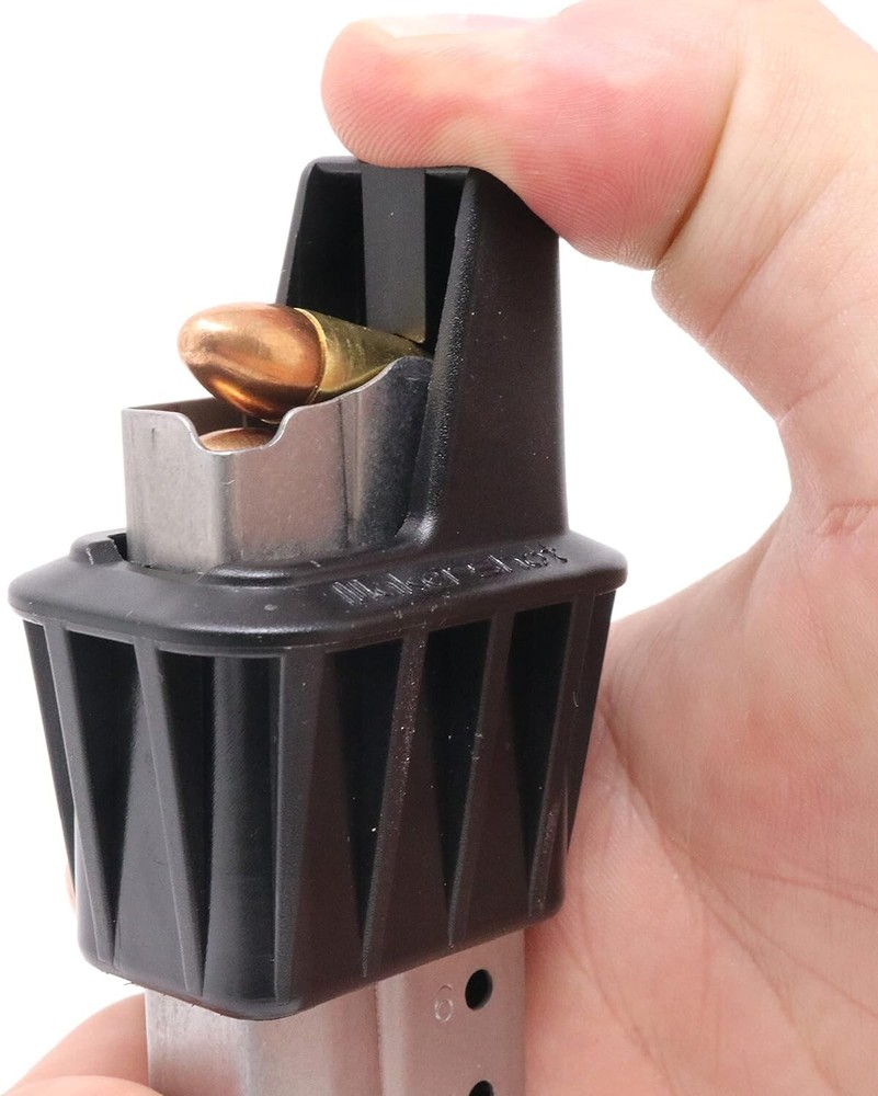 Effortless Magazine Speed Loader for 9mm - High-Quality Polymer, Compact Size