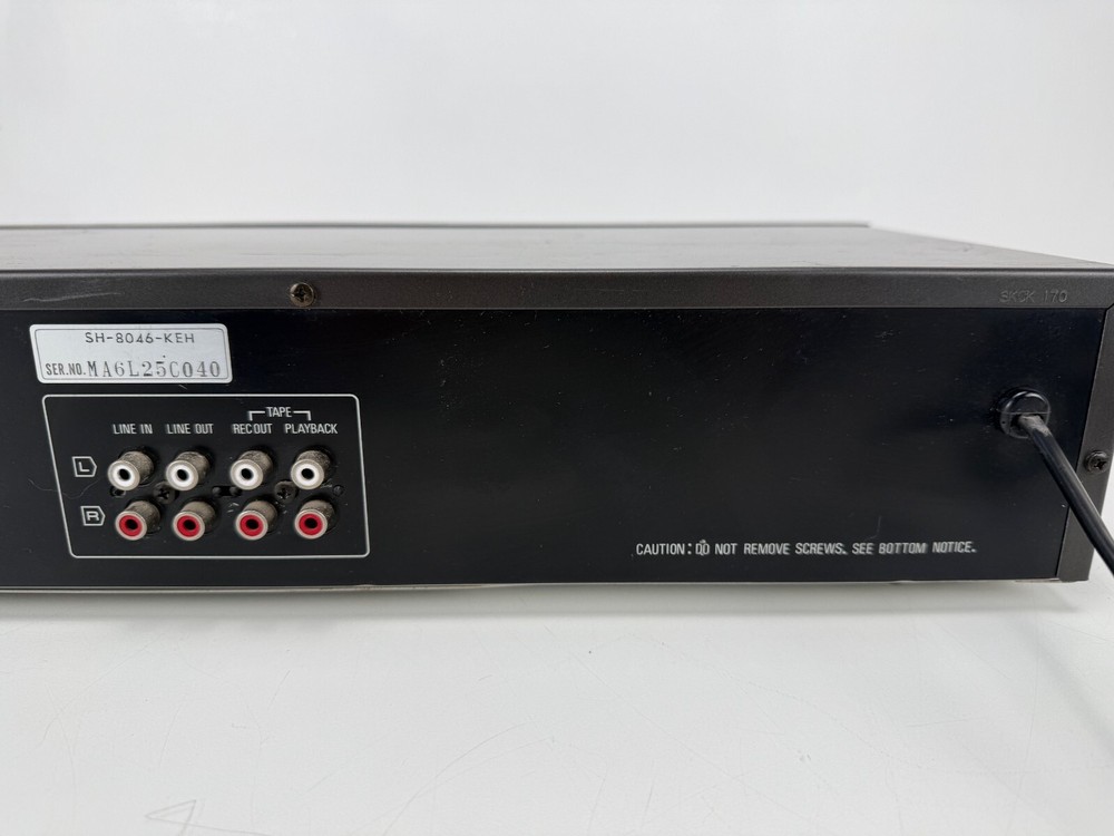 Technics SH - 8046 Stereo Graphic Equalizer - Sold as is