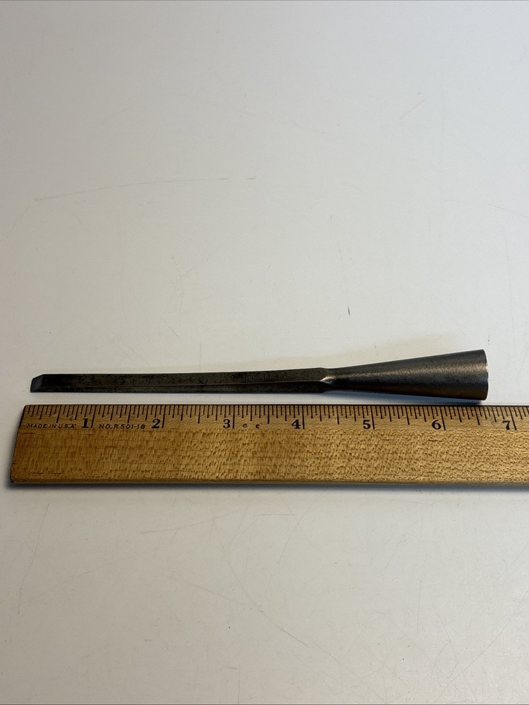 Antique C. Ives 1/4” Socket Chisel 1800s USA