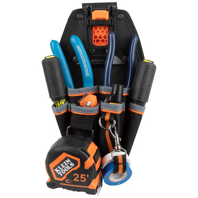 Klein Tools MODbox 6 Pocket Tool Pouch Durable Electrician Tool Organizer