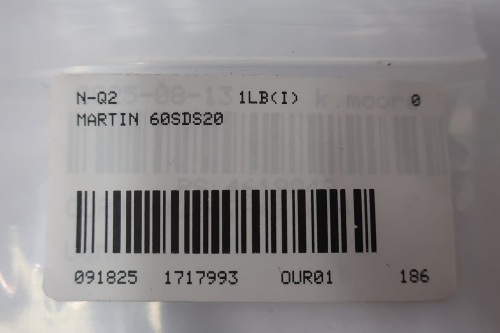 Martin 60SDS20 Single Roller Chain Sprocket 20t