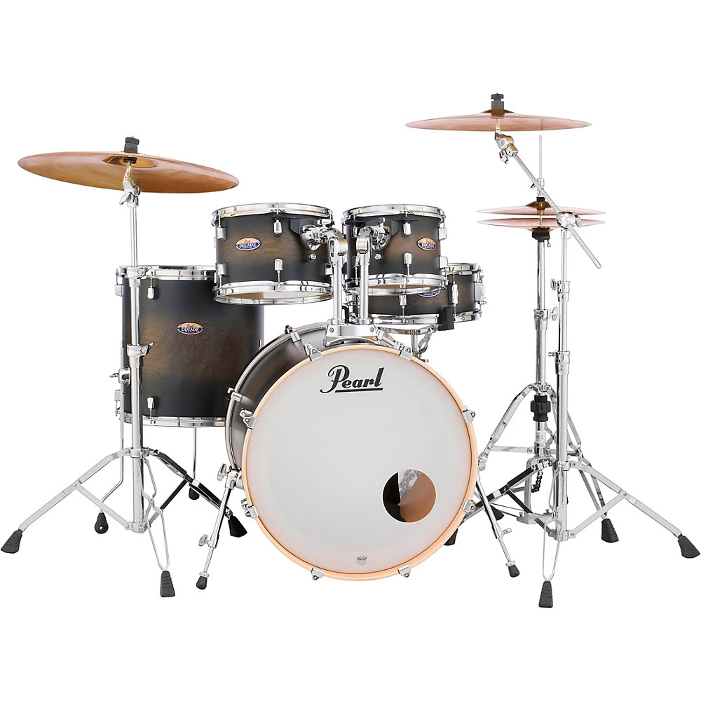 Pearl Decade Maple 5-Piece Shell Pack Satin Black Burst