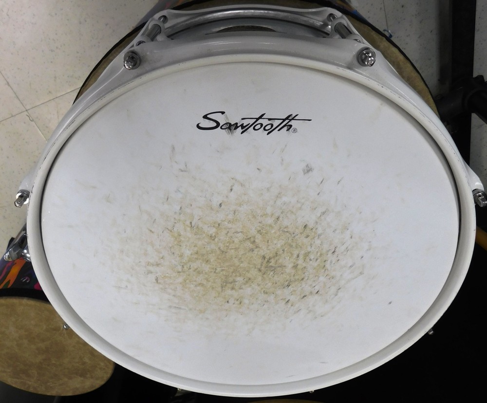 Sawtooth 5"x14" Command Wood Shell Snare Drum - White