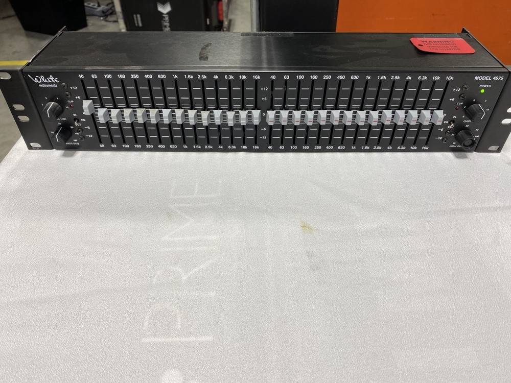 White Instruments Model 4675 Graphic EQ