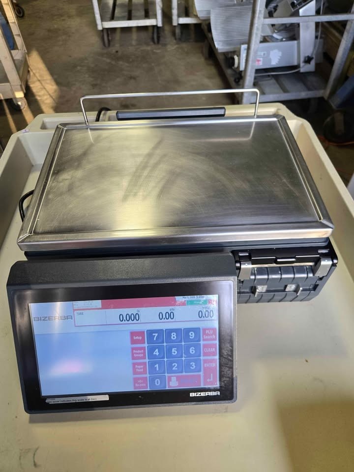 Bizerba XC 100 CE Touchscreen Retail Scale w Printer POS Touch Screen- READ