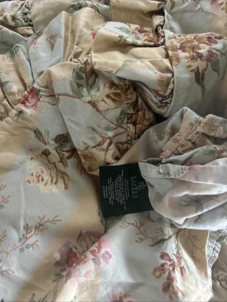 Two Lambert Ralph Lauren Standard Shams