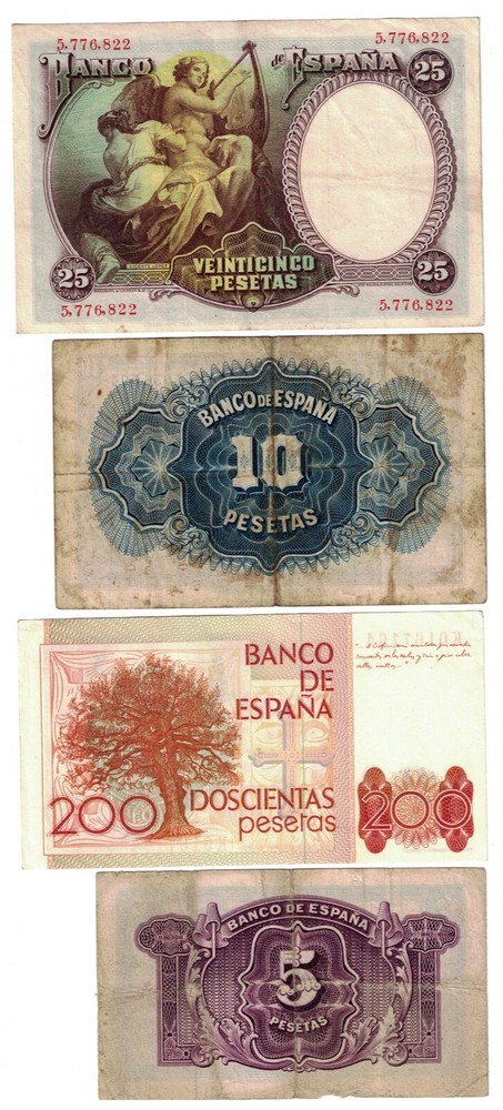 LOT OF SPAIN NOTES