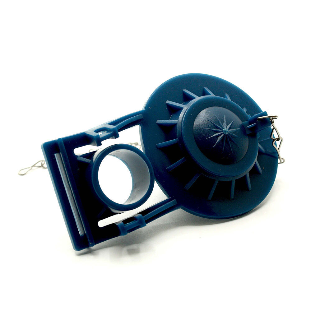 Thrifco 4400278 Universal 3 Mounting Function Vinyl Flapper with Chain