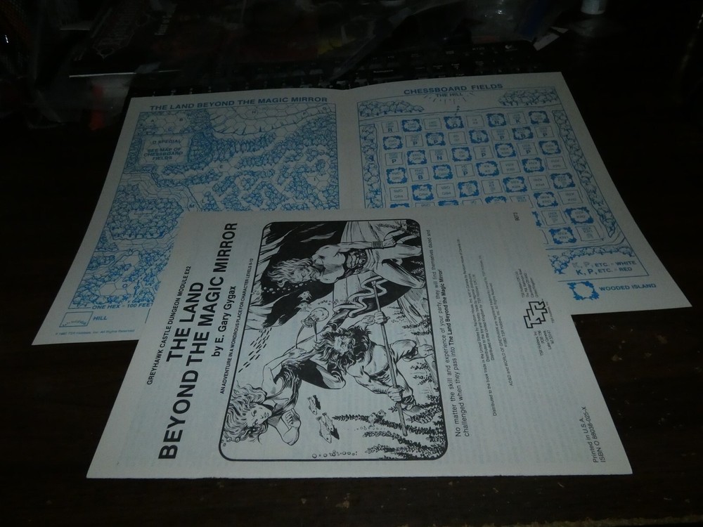 TSR AD&D: Module EX2: The Land Beyond the Magic Mirror