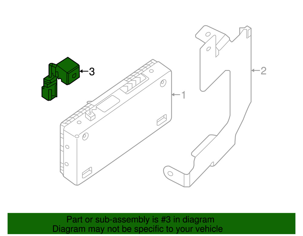 Genuine GM Mobile Telephone Microphone 19317253