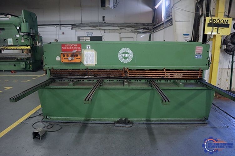 SUMMIT 10' X1/4" Hydraulic Shear
