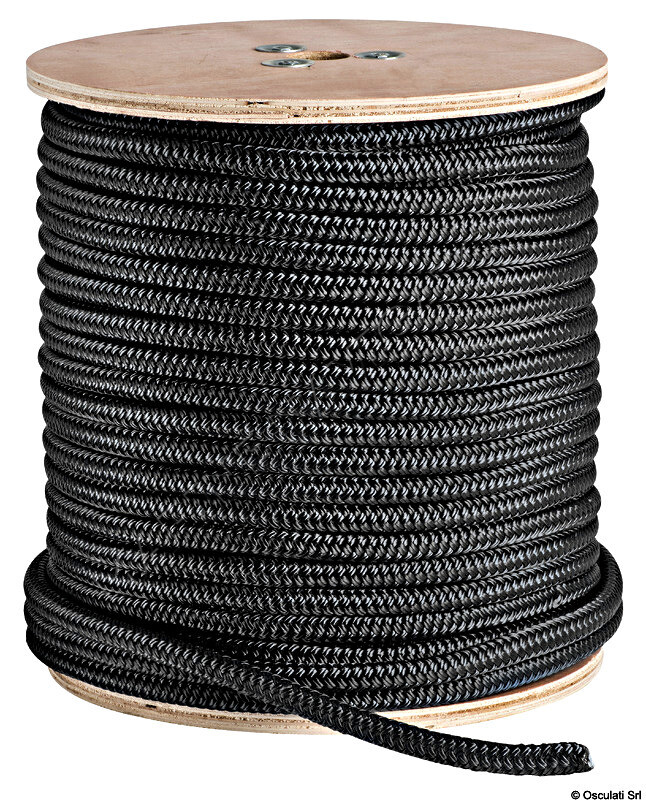Osculati Double Braid Black 16 mm